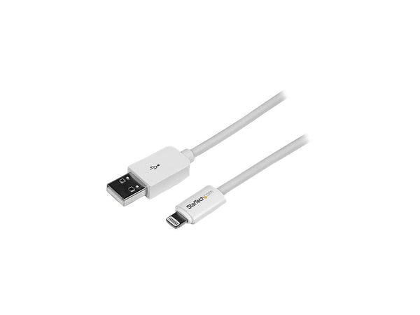 StarTech.com USBLT2MW White White Apple 8-pin Lightning Connector to USB Cable