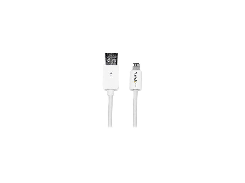 StarTech.com USBLT2MW White White Apple 8-pin Lightning Connector to USB Cable