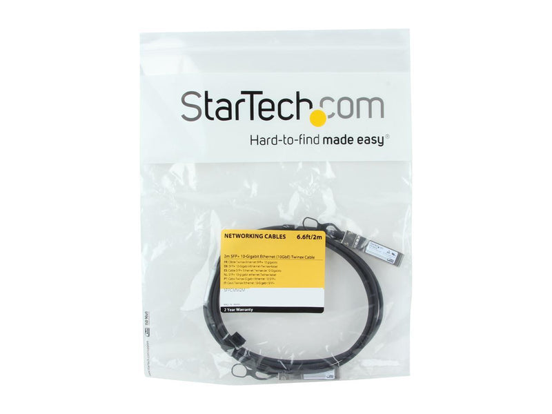StarTech.com SFPCMM2M Cisco SFP-H10GB-CU2M Compatible SFP+ 10-Gigabit Ethernet