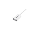StarTech 3m (9.84 ft.) White USB 2.0 Extension Cable A to A - M/F