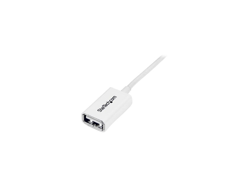 StarTech 3m (9.84 ft.) White USB 2.0 Extension Cable A to A - M/F