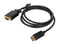 StarTech.com DP2VGAMM6B 6 ft. Black DisplayPort (20 pin) Latching to  VGA (15