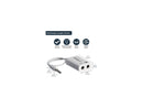 StarTech.com MUYHSMFFADW White 3.5mm 4 Pos to 2 x 3 Pos 3.5mm Headset Splitter