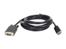 StarTech.com DP2VGAMM10B 10 ft. Black Connector A: 1 x DisplayPort (20 pin)