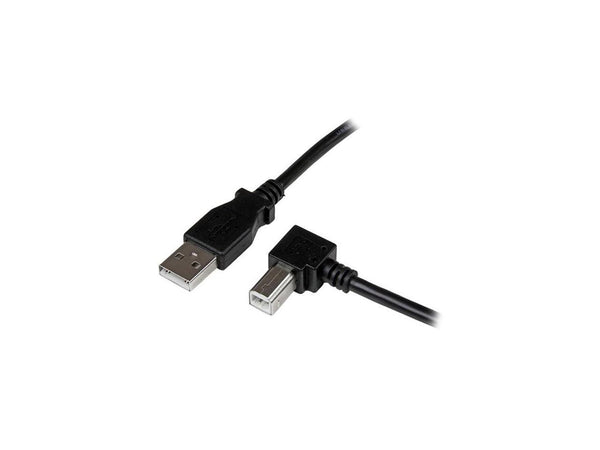 Startech USBAB3MR 3m USB 2.0 A to Right Angle B Cable - M/M