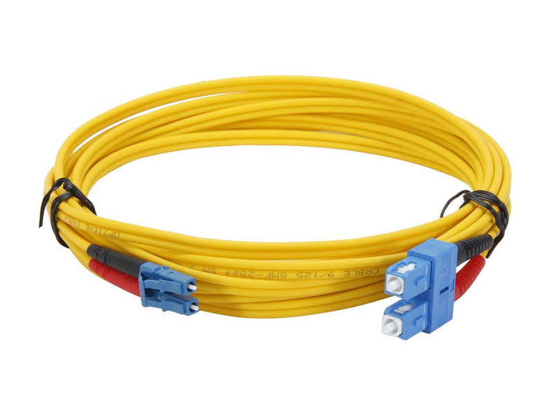 StarTech.com SMFIBLCSC4 13.12 ft. (4m) Single Mode Duplex Fiber Patch Cable