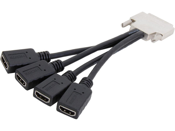 StarTech.com VHDCI24HD VHDCI to Quad HDMI Splitter Breakout Cable