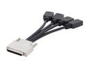 StarTech.com VHDCI24HD VHDCI to Quad HDMI Splitter Breakout Cable