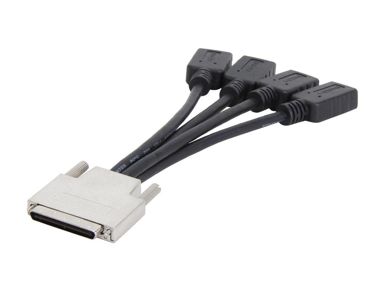 StarTech.com VHDCI24HD VHDCI to Quad HDMI Splitter Breakout Cable