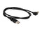 StarTech.com USBAB1ML Black USB 2.0 A to Left Angle B Cable