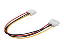 StarTech.com Model LP4POWEXT12 12in Molex LP4 Power Extension Cable – M/F Male