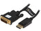 StarTech.com DP2DVIMM6BS 6 ft. Black DisplayPort to DVI Active Adapter Converter