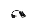 StarTech.com 5in Right Angle Micro USB to USB OTG Host Adapter M/F