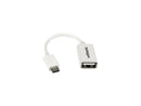 StarTech.com 5in White Micro USB to USB OTG Host Adapter M/F