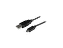 StarTech.com 6 ft Mobile Charge Sync USB to Slim Micro USB Cable for Smartphones