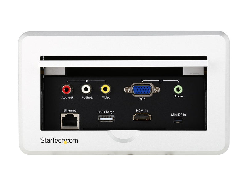 StarTech.com BOX4HDECP Conference Table Connectivity Box - HDMI / VGA / Mini