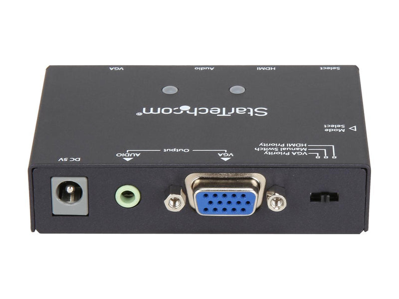 StarTech.com VS221HD2VGA VGA HDMI Converter Switch