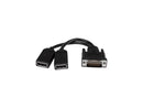 StarTech DMS-59 to DisplayPort - 8in - DMS 59 to 2x DP - Y Cable -