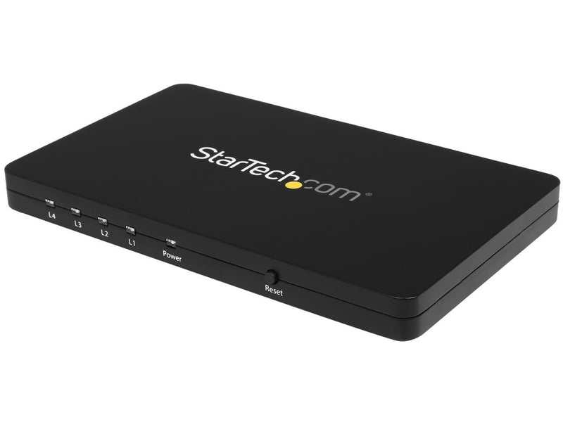 StarTech.com ST124HD4K 4K HDMI 4-Port Video Splitter - 1 x 4 HDMI Splitter w/