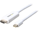 StarTech.com Model MDP2HDMM2MW Mini DisplayPort to HDMI converter cable - 4K