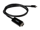 StarTech.com Model MDP2HDMM1MB Mini DisplayPort to HDMI converter cable - 4K