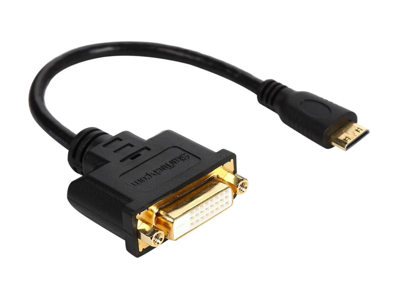 StarTech.com HDCDVIMF8IN Mini HDMI to DVI-D adapter M/F - 8in