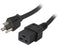 StarTech.com PXT515C19146 6 ft. Computer power cord - NEMA 5-15P to C19, 14 AWG