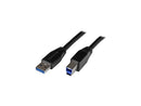 StarTech.com 5m 15 ft Active USB 3.0 USB-A to USB-B Cable - M/M - USB A to B