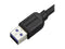 StarTech.com 0.5m 20in Slim Micro USB 3.0 Cable - M/M - USB 3.0 A to Right-Angle