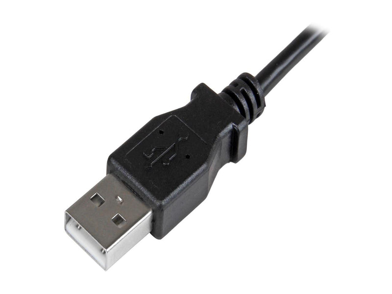 StarTech.com 1m 3 ft Right Angle Micro-USB Charge-and-Sync Cable M/M - USB 2.0 A