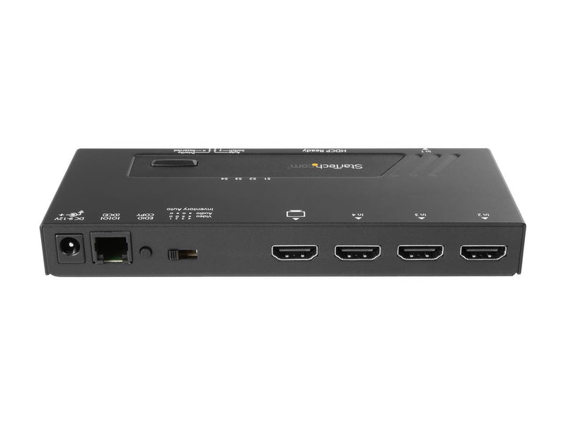 StarTech.com VS421HD4KA 4-Port HDMI Automatic Video Switch - 4K with Fast