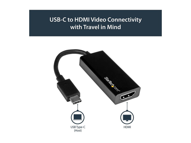 StarTech.com CDP2HD USB-C to HDMI Adapter – 4K 30Hz – USB 3.1 Type-C to HDMI
