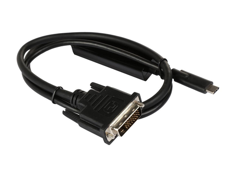 StarTech.com CDP2DVIMM1MB USB-C to DVI Adapter Cable - 1m (3 ft.) - 2560 x 1600