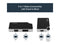 StarTech.com CDPVGDVHDB USB C Multiport Adapter - UHD 4K - USB C to VGA / DVI /