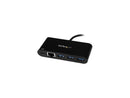 StarTech.com HB30C3AGEPD 3-Port USB-C Hub with Gigabit Ethernet and Power