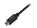StarTech.com USB2CC50CM 1.6 ft. Black USB-C Cable