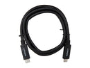 StarTech.com USB31C5C1M Black USB-C Cable with Power Delivery (5A) - USB 3.1 (10