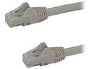 StarTech.com N6PATCH1GR 1 ft. Cat 6 Gray Cat 6 Cable