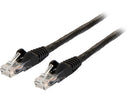 StarTech.com N6PATCH4BK 4 ft. Cat 6 Black Cat 6 Cables