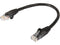 StarTech 6in CAT6 Ethernet Cable - Black CAT 6 Gigabit Ethernet Wire