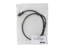 Coboc CY-CAT5E-02-BK 2 ft. Cat 5E Black 350Mhz UTP Network Cable