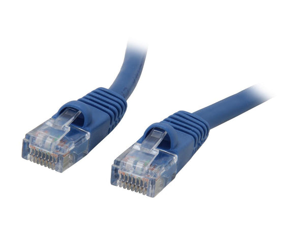 Coboc CY-CAT5E-01-BL 1 ft. Cat 5E Blue 350Mhz UTP Network Cable