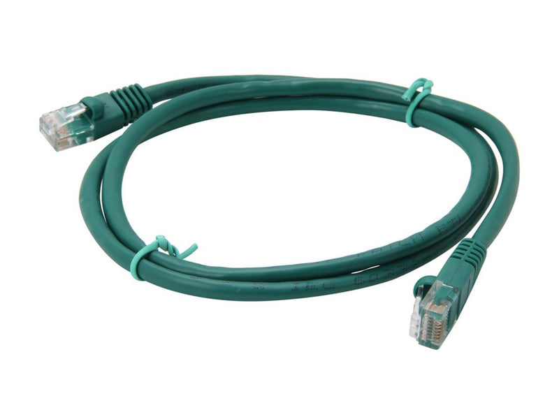 Coboc CY-CAT5E-03-GR 3 ft. Cat 5E Green 350Mhz UTP Network Cable