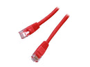 Coboc CY-CAT5E-02-RD 2 ft. Cat 5E Red 350Mhz UTP Network Cable