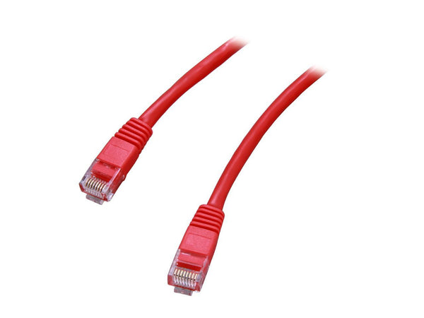 Coboc CY-CAT5E-07-RD 7 ft. Cat 5E Red 350Mhz UTP Network Cable