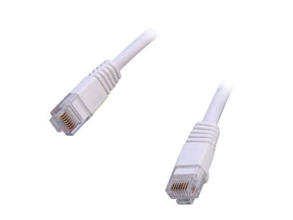 Coboc CY-CAT5E-05-WH 5 ft. Cat 5E White 350Mhz UTP Network Cable