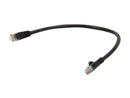Coboc CY-CAT6-01-BK 1 ft. Cat 6 Black 550Mhz UTP Network Cable