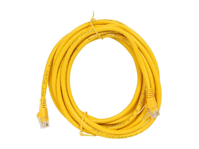 Coboc CY-CAT6-10-YL 10 ft. Cat 6 Yellow 550Mhz UTP Network Cable