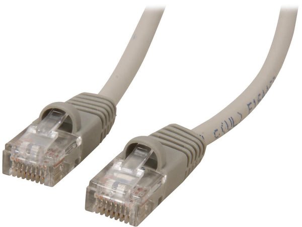 Coboc CY-CAT5E-CMP-100-GY 100 ft. Cat 5E Gray Color 350Mhz UTP Network Cable