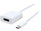 Coboc AD-ALT-C2DP-6WH 6inch White DisplayPort ALT USB 3.1 Type C to DisplayPort